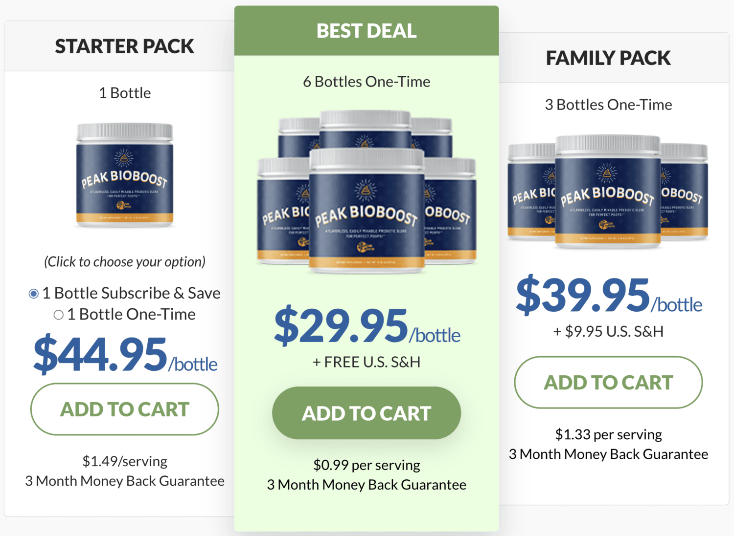 peak bioboost three package